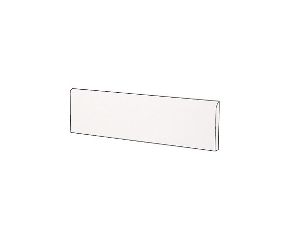 Sokl jako kámen Ascot Stone Valley BATTISCOPA Cenere 9x60 Nat. Rett. - bílá