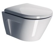 Gsi Norm Závěsná Wc Mísa, Geniusflush, 36x50cm, Bílá Extraglaze
