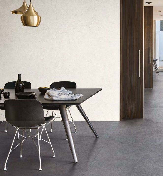Realizace Světlý obklad Saime Global White 30x60 Rett.