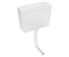 Aqualine Wc Plastová Nádržka S Dual Tlačítkem, 4-8 L, Bílá