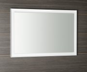Sapho Flut Zrcadlo S Led Podsvícením 100x70cm, Bílá