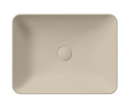 Gsi Sand/nubes Keramické Umyvadlo Na Desku 50x38cm, Creta Mat