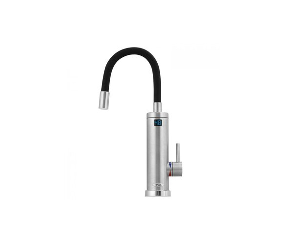 Stojánková Baterie S Ohřevem, Flexibilní Ramínko, Příkon 3,3kw, Chrom