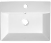 Aqualine Orion Keramické Umyvadlo 49x38,6cm, Bílá