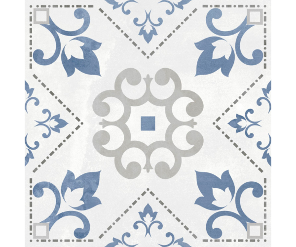 Retro dlažba Codicer Güell Azul 25x25