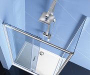 Polysan Easy Obdélníkový Sprchový Kout 1300x900mm, čiré Sklo L/p Varianta