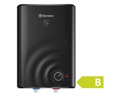 Thermex Rif Elektrický Bojler, Zásobník, 15 L, Horní, černá