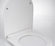 Aqualine Isabella Wc Sedátko, Soft Close, Easy Take, Bílá (es8516)