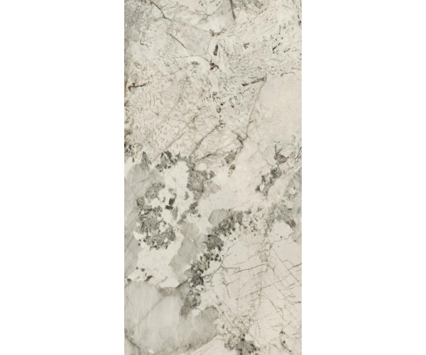 Dlažba jako mramor Caesar Anima Wonder Glacier 60x120 Luc. Rett. - šedá