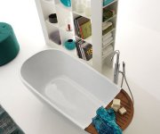 Kerasan Aquatech Vana 170x70cm, Bílá