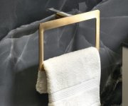 Gedy Pirenei Držák Ručníků, Zlato Mat