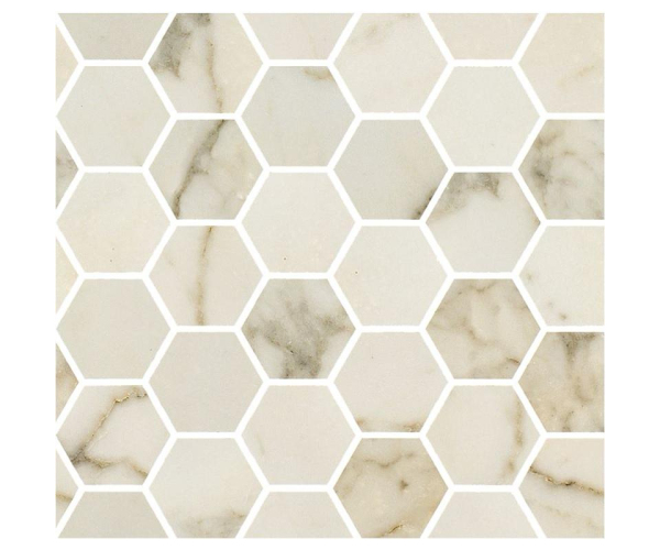 Dlažba jako kámen Fioranese Prestige Mosaico EXA Borghini Effect 30x30 Luc. Rett. - béžová