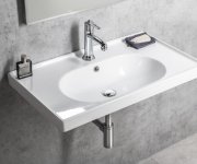 Cerastyle Brand Keramické Umyvadlo 80x45cm, Bílá