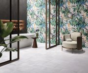 Dlažba jako cihla Cerdomus Crete Zirconio Matt 40x40 - bílá
