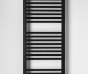 Aqualine Direct Otopné Těleso S Bočním Připojením 450x1320mm, černá Mat