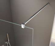Bruckner Spitza Sprchová Zástěna Walk-in, 800mm, Matné Sklo