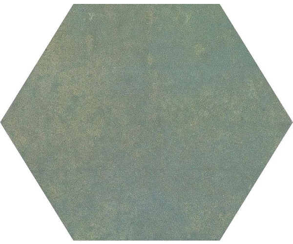 Dlažba jako cihla CIR Italica Terra Verde Esagona 24x27,7 - zelená