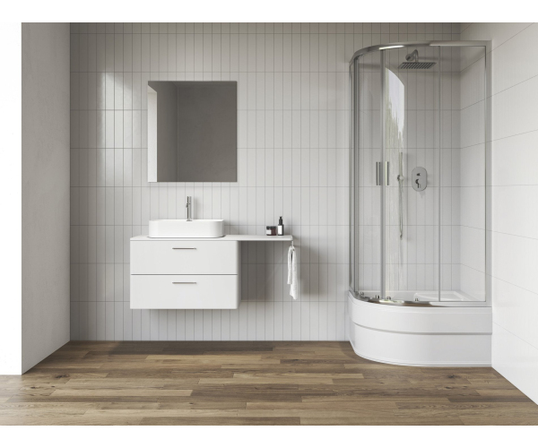 Sprchový kout snížený Blix II NBLCP4 Sabina - NBLCP4 Sabina 90x90, lesk+transparent