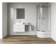 Sprchový kout snížený Blix II NBLCP4 Sabina - NBLCP4 Sabina 90x90, lesk+transparent
