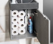 Sapho Koupelnový Set Latus X 40, Dub Stříbrný