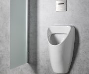 Cerastyle Schwarn Keramický Urinál, Zadní Přívod, Zadní Odpad, Bílá