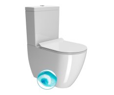Gsi Pura Wc Kombi, Swirlflush, Spodní/zadní Odpad, Bílá Extraglaze