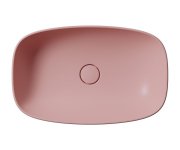Gsi Nubes Keramické Umyvadlo Na Desku 60x38cm, Blush Mat