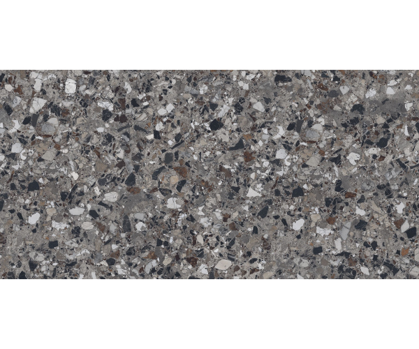 Dlažba jako beton Cerdomus Neoclassica Ossidiana 60x120 Brushed Rett. - antracitová