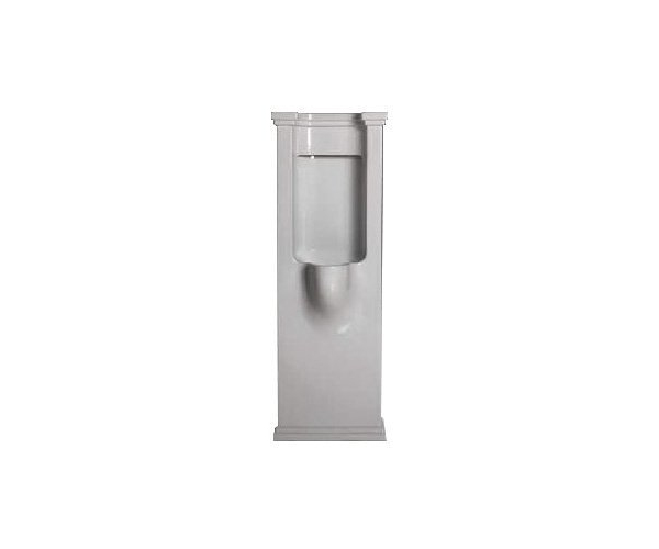 Kerasan Waldorf Urinál Na Postavení Se Zakrytým Přívodem Vody 44x124,5 Cm, Včetně S
