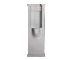 Kerasan Waldorf Urinál Na Postavení Se Zakrytým Přívodem Vody 44x124,5 Cm, Včetně S