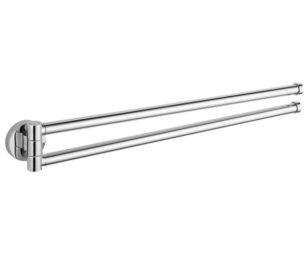 Aqualine Samba Dvojitý Držák Ručníků Otočný 450mm, Chrom