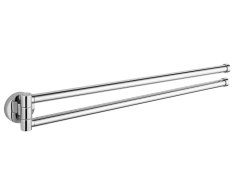 Aqualine Samba Dvojitý Držák Ručníků Otočný 450mm, Chrom