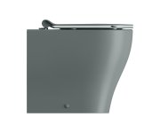 Gsi Tono Wc Mísa Stojící, Geniusflush, 36x55cm, Spodní/zadní Odpad, Agave Dual-mat