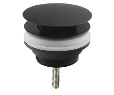 Omp Tea Umyvadlová Výpust 5/4“, Neuzavíratelná, Velká Zátka, 10-55mm, černá