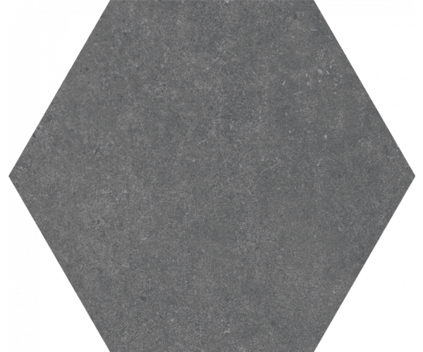 Dlažba jako kámen Codicer Traffic Hex Dark 22x25 - antracitová