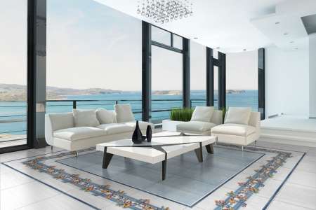Luxusní dlažba La Fenice Polveri Vietresi minori fascia decorato a mano 60,5x60,5