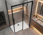 Gelco Luxor Black Obdélníkový Sprchový Kout 1400x800mm L/p Varianta