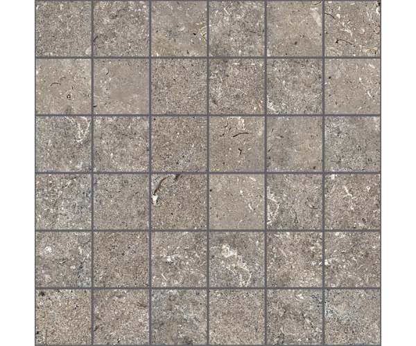 Mozaika Ascot Signature Stone Mosaico Mix Dark 30x30 Nat. - šedá