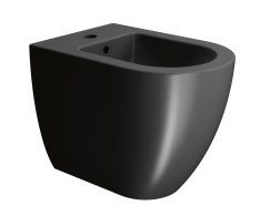 Gsi Pura Big Bidet Stojící 36x55cm, černá Mat