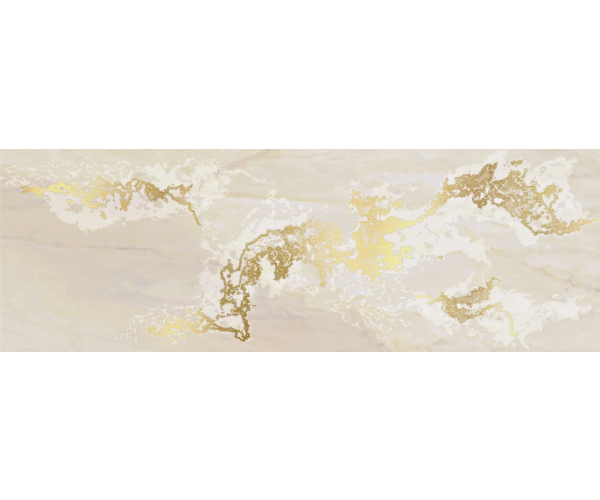Dekor jako mramor Brennero Venus Solitaire Gold Sand 25x75
