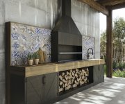 Dlažba jako beton APE Antico Casale Cenere 60x120 Rett. - šedá