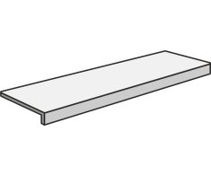 APE Peldaño Rect. Anti-Slip Work W Natural 33x120x3