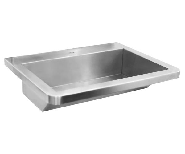 Nofer Závěsný Umývací žlab 600x130x450mm, Nerez Mat