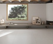 Dlažba jako kámen Azuvi Hauteville White 120x120 Mat. Rett. - bílá