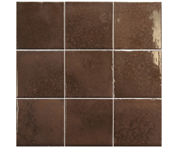 Dlažba Equipe Bohemian Coffee Quartz 10x10 Luc. - hnědá