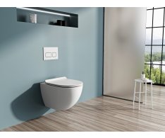 WC Vita RimOff - WC Vita RimOff, závěsný, bílá