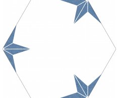 Codicer Stella Azul Hex 22x25