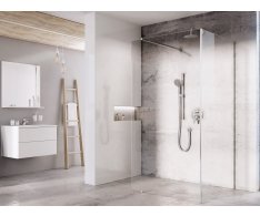 Sprchový kout Walk-In model Corner - Walk-In Corner Set 110x80, lesk+transparent