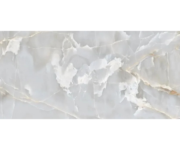 Dlažba jako kámen Saime Shine Perla Luc. Rett. 45x90 6mm - šedá