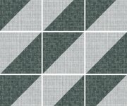 Protiskluzná retro dlažba Equipe Area15 Triangle Grey GRIP 15x15 (1.jakost) (skladem)